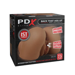 PDX Elite Back That Ass Up Auto Mega Masturbator - Brown - Mr and Mrs D's