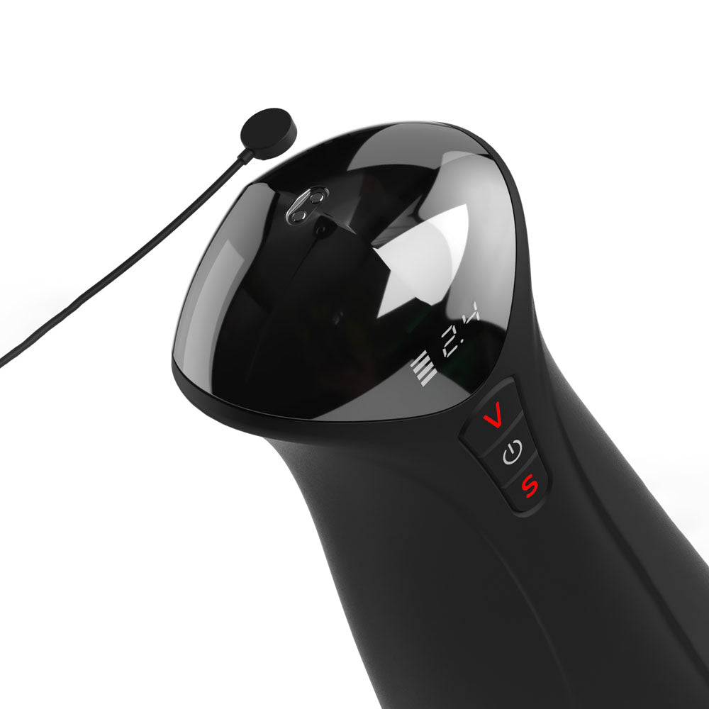 PDX Elite Fap - O - Matic Pro XL Auto Stroker Masturbator - White USB Rechargeable - Mr and Mrs D's