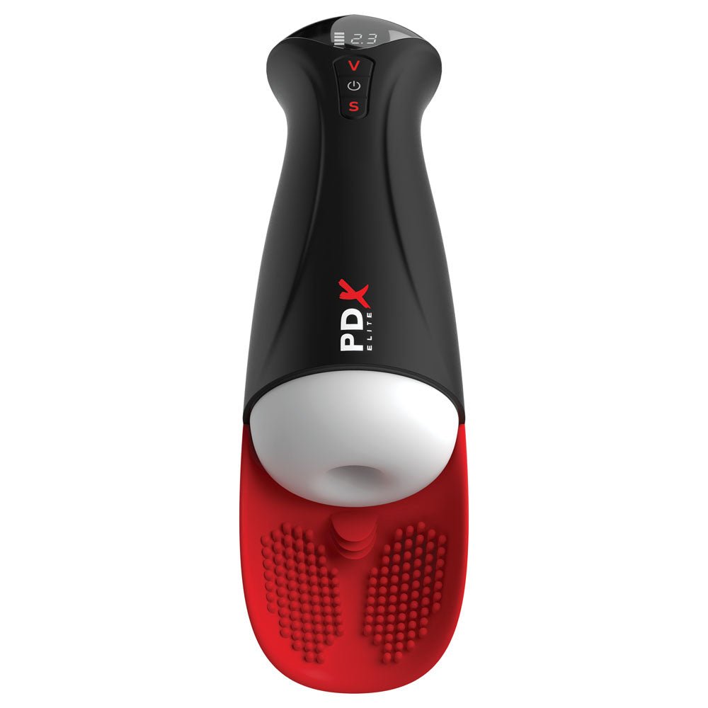 PDX Elite Fap - O - Matic Pro XL Auto Stroker Masturbator - White USB Rechargeable - Mr and Mrs D's