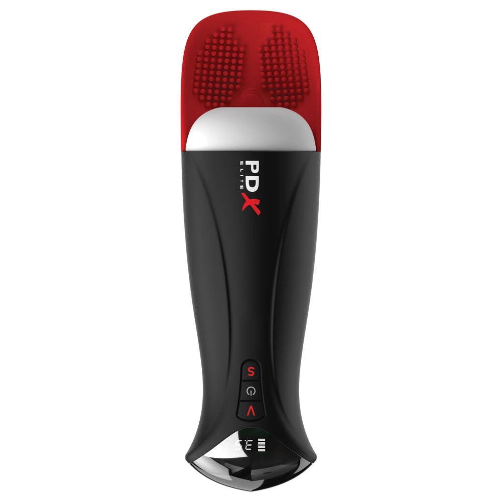 PDX Elite Fap - O - Matic Pro XL Auto Stroker Masturbator - White USB Rechargeable - Mr and Mrs D's