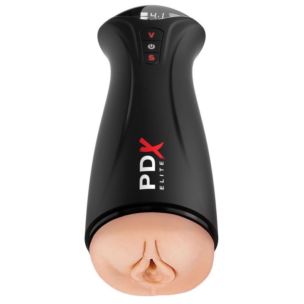 PDX Elite Fuck - Gasm - Flesh Sucking & Vibrating Auto Stroker - USB Rechargeable - MASTURBATORS - Mr and Mrs D's