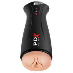 PDX Elite Fuck - Gasm - Flesh Sucking & Vibrating Auto Stroker - USB Rechargeable - MASTURBATORS - Mr and Mrs D's