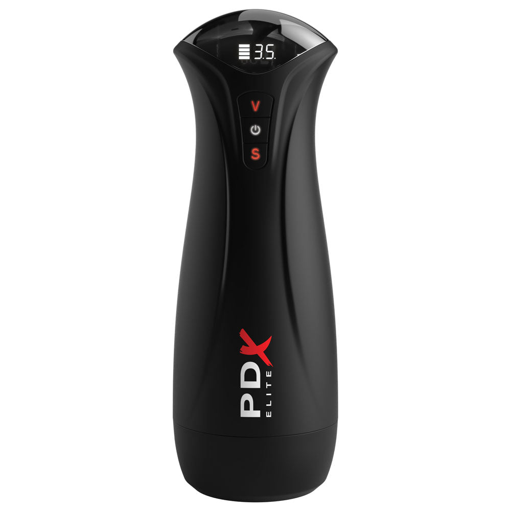 PDX Elite Fuck - Gasm - Flesh Sucking & Vibrating Auto Stroker - USB Rechargeable - MASTURBATORS - Mr and Mrs D's
