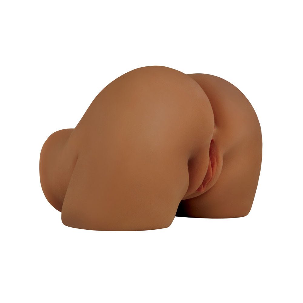 PDX Elite Shake That Ass - Vibrating Mega Masturbator - Brown - MASTURBATORS - Mr and Mrs D's