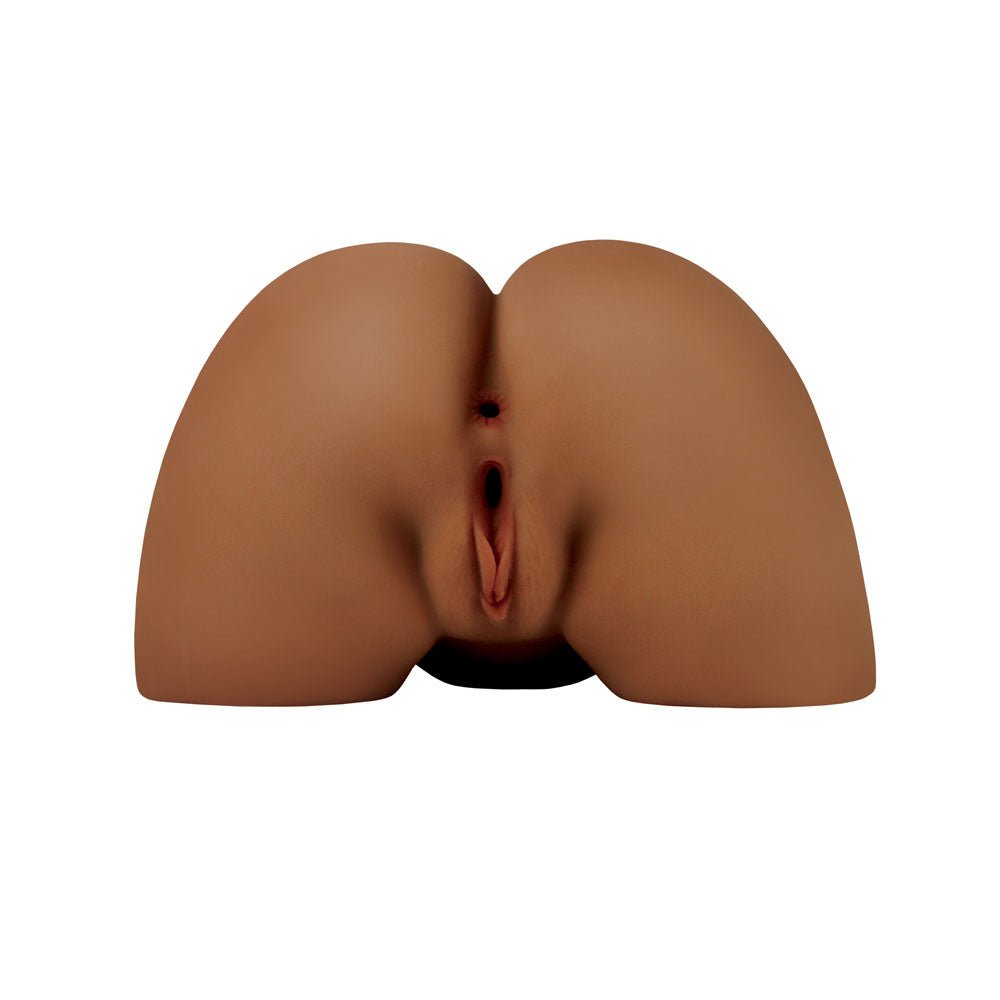 PDX Elite Shake That Ass - Vibrating Mega Masturbator - Brown - MASTURBATORS - Mr and Mrs D's