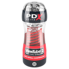 PDX Elite Viewtube 2 - Clear Stroker Masturbator - Mr and Mrs D's