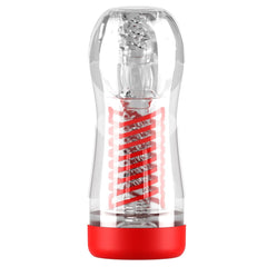 PDX Elite Viewtube 2 - Clear Stroker Masturbator - MASTURBATORS - Mr and Mrs D's