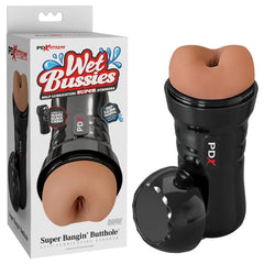 PDX Wet Bussies Super Bangin Butt - Brown Anal Stroker - Mr and Mrs D's