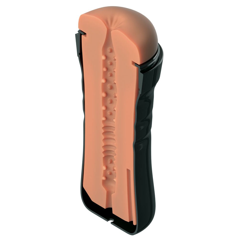 PDX Wet Bussies Super Bangin Butt - Brown Anal Stroker - Mr and Mrs D's