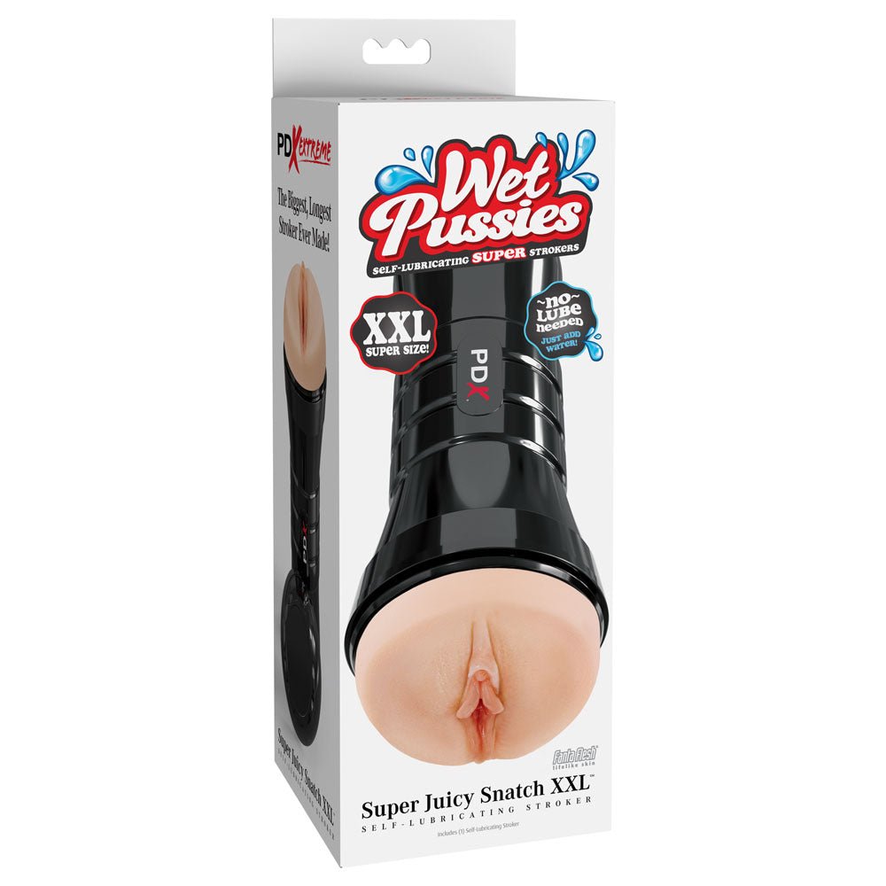 PDX Wet Pussies - Super Juicy Snatch XXL - Flesh Vagina Stroker Masturbator - MASTURBATORS - Mr and Mrs D's