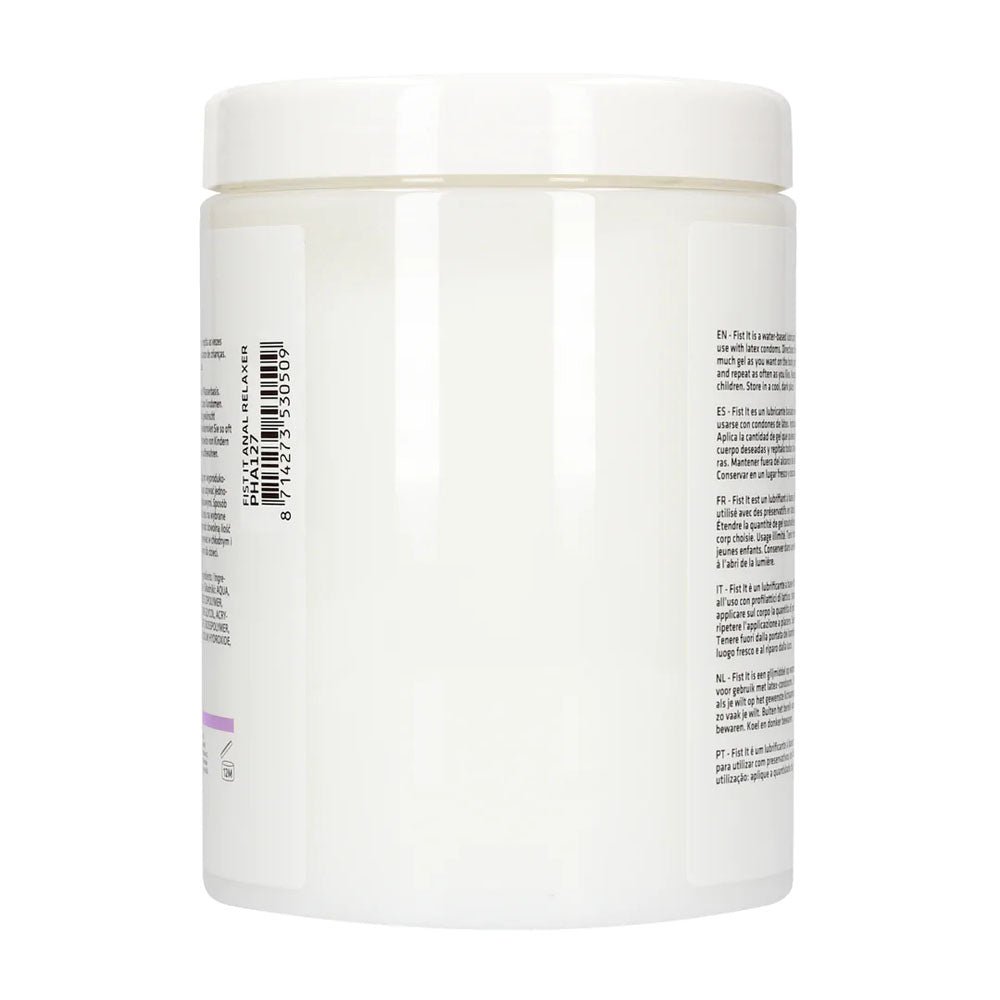 Pharmquests Fist - It Anal Relaxer - Water Based Lubricant - 1000 ml Tub - LOTIONS & LUBES - Mr and Mrs D's