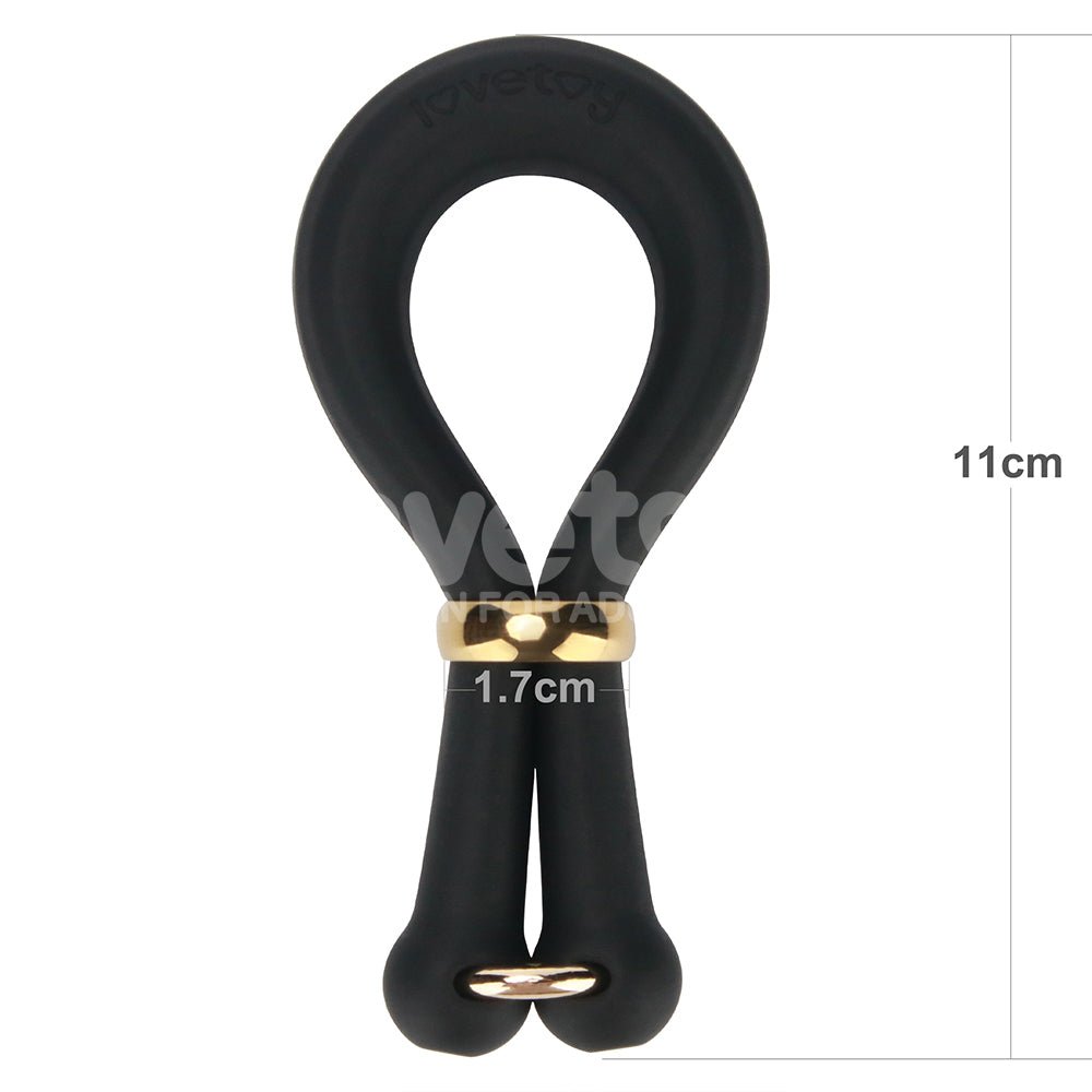 Pinnacle Pro Anyfit Stretcher - Black Adjustable Cock Ring - COCK RINGS - Mr and Mrs D's