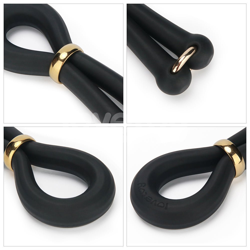 Pinnacle Pro Anyfit Stretcher - Black Adjustable Cock Ring - COCK RINGS - Mr and Mrs D's