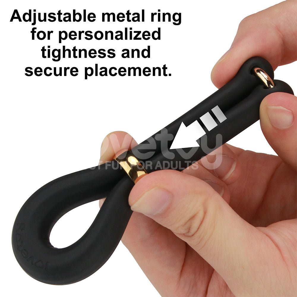 Pinnacle Pro Anyfit Stretcher - Black Adjustable Cock Ring - COCK RINGS - Mr and Mrs D's