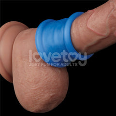 Pinnacle Pro Tapered Squeeze - Blue Ball Stretcher cock ring - COCK RINGS - Mr and Mrs D's