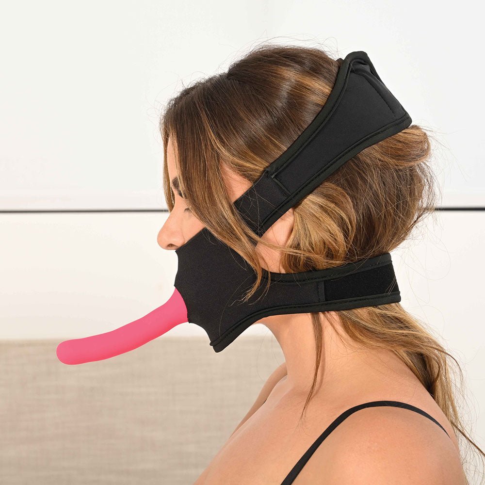 Pivot In Your Face Strap On - Black Face - Sitter Strap - On Harness (No Probe Included) - STRAP - ONS - Mr and Mrs D's