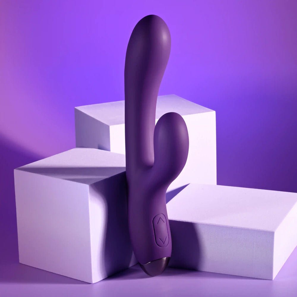 Playboy Pleasure NEW CRUSH - Purple 20.6 cm USB Rechargeable Rabbit Vibrator - VIBRATORS - Mr and Mrs D's