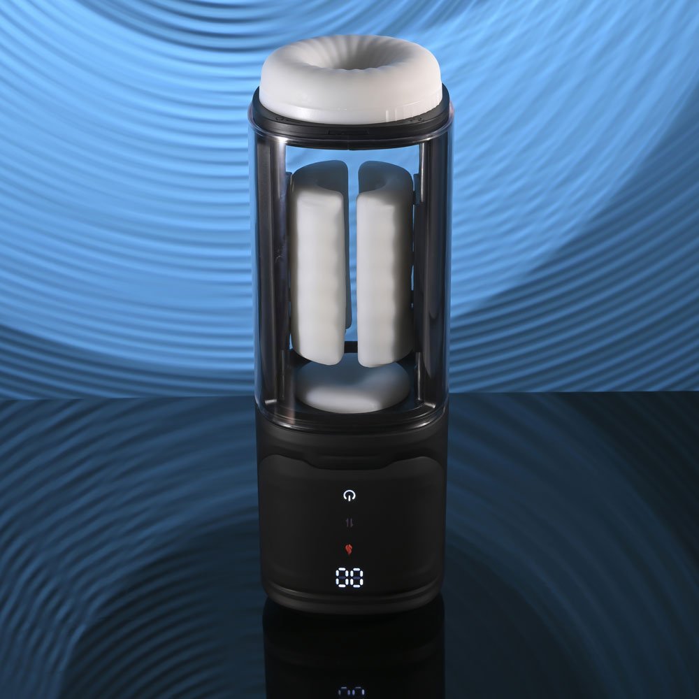 Playboy Pleasure SIDE PIECE - USB Rechargeable Warming Auto Stroker - Mr and Mrs D's