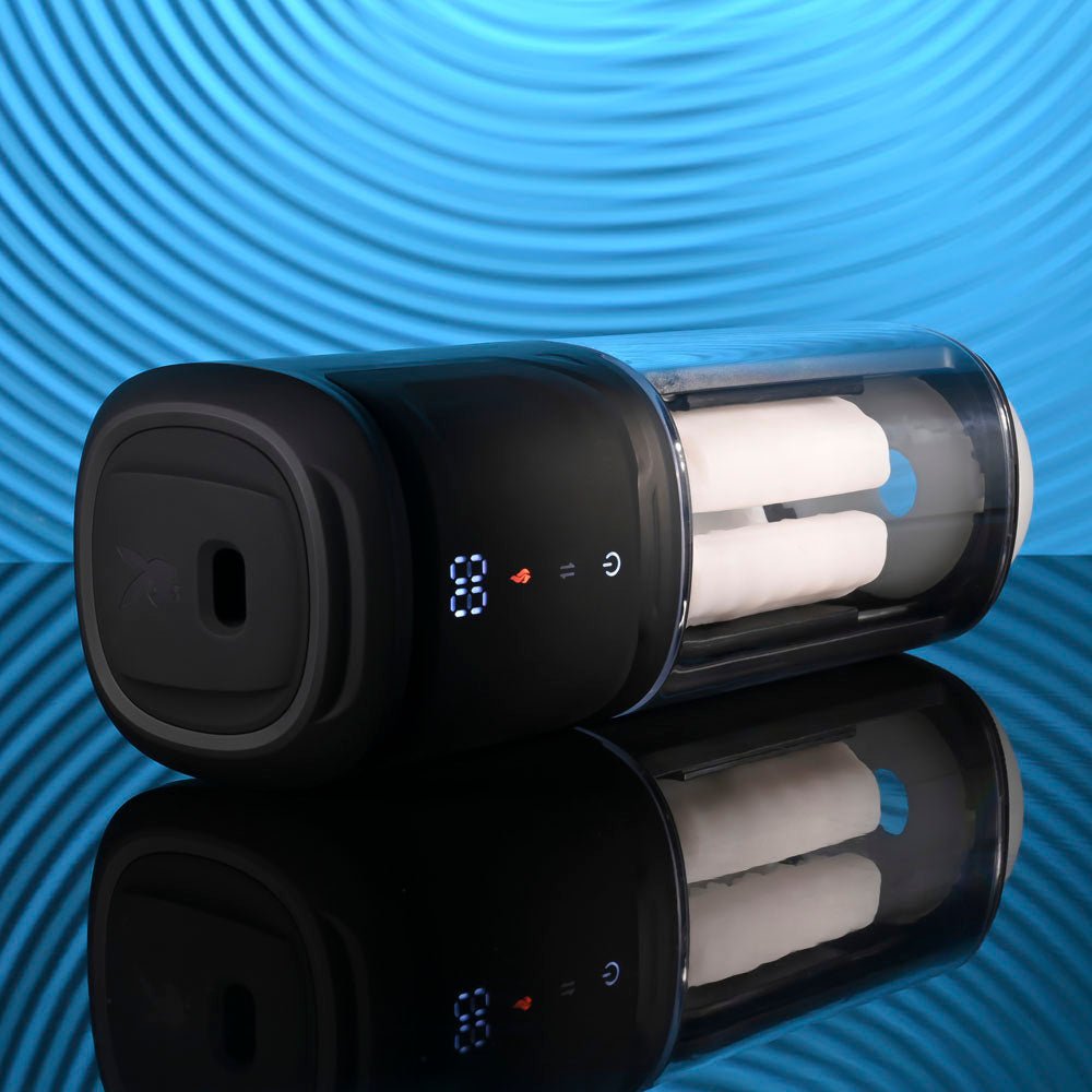 Playboy Pleasure SIDE PIECE - USB Rechargeable Warming Auto Stroker - Mr and Mrs D's