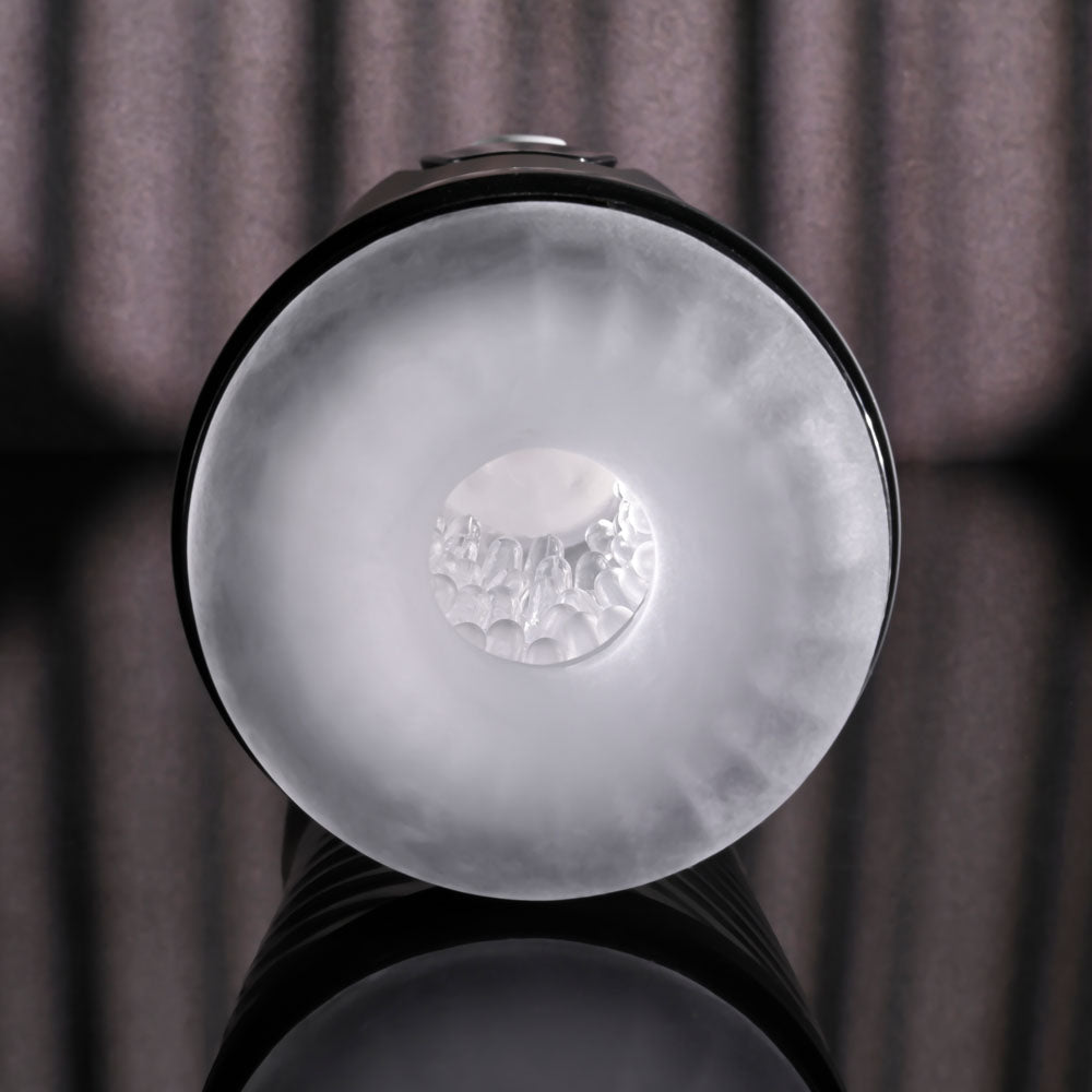 Playboy Pleasure WHIRLWIND - Clear USB Rechargeable Thrusting and Spinning Auto Stroker - MASTURBATORS - Mr and Mrs D's