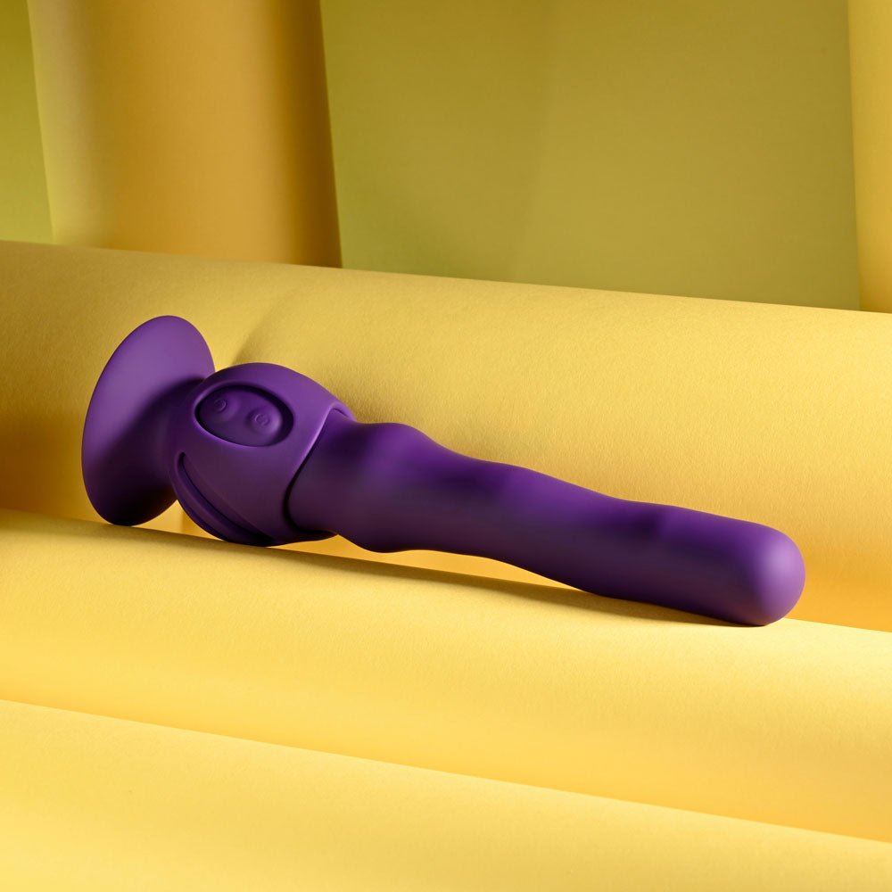 Playboy Pleasure WIGGLE IT Wiggling Vibrator - Purple 23.9 cm USB Rechargeable - VIBRATORS - Mr and Mrs D's