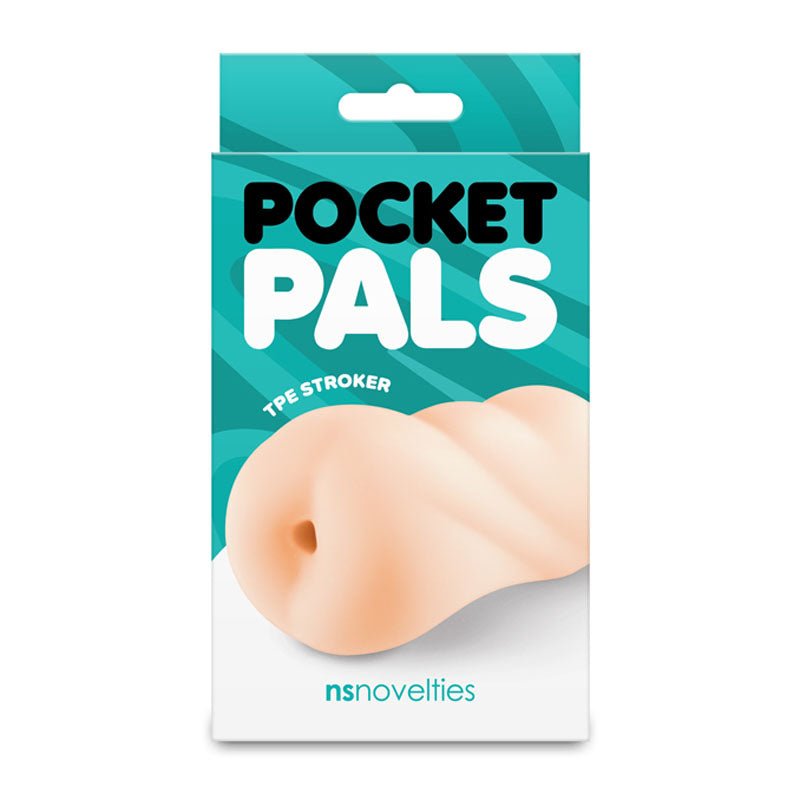 Pocket Pals Anal Stroker Masturbator - Flesh - MASTURBATORS - Mr and Mrs D's