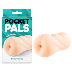 Pocket Pals Anal Stroker Masturbator - Flesh - MASTURBATORS - Mr and Mrs D's