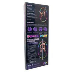 Power Pole Pro - Rainbow Chrome Dance Pole Kit - SWINGS - Mr and Mrs D's