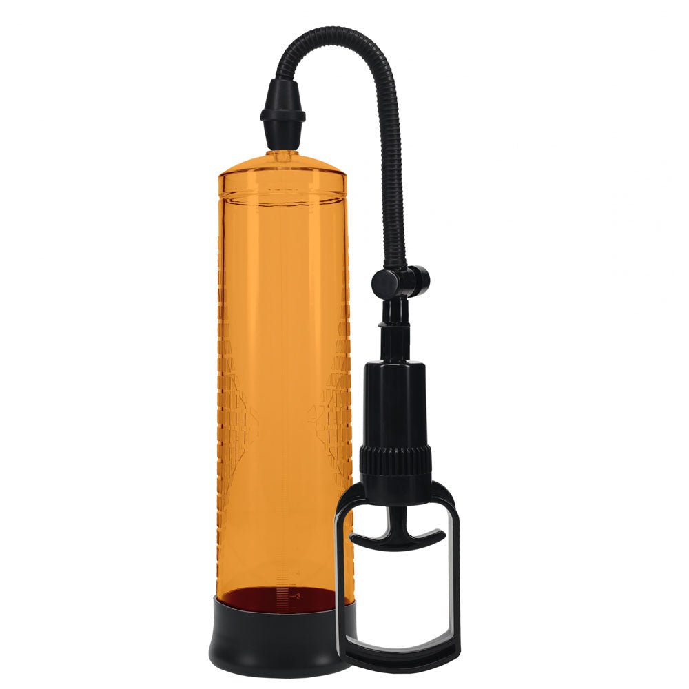 PUMPED Basic Pump 2 - Orange - Orange Penis Pump - PUMPS - Mr and Mrs D's