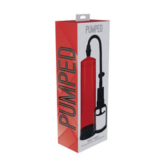 PUMPED Basic Pump 2 - Red - Red Penis Pump - PUMPS - Mr and Mrs D's