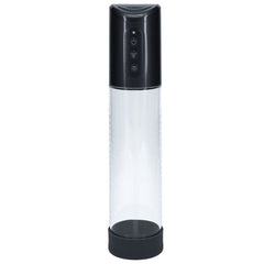 PUMPED Hyperpump Automatic Penis Pump - Gunmetal - Gunmetal Grey USB Rechargeable - Mr and Mrs D's