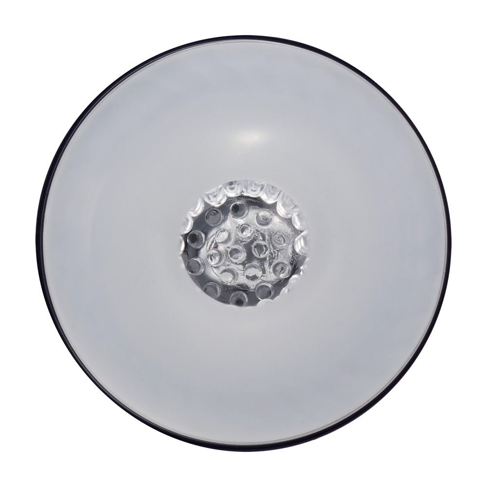 PUMPED Strokemate - Sucking Rotating and Thrusting Auto Masturbator Black/Clear USB Rechargeable - Mr and Mrs D's