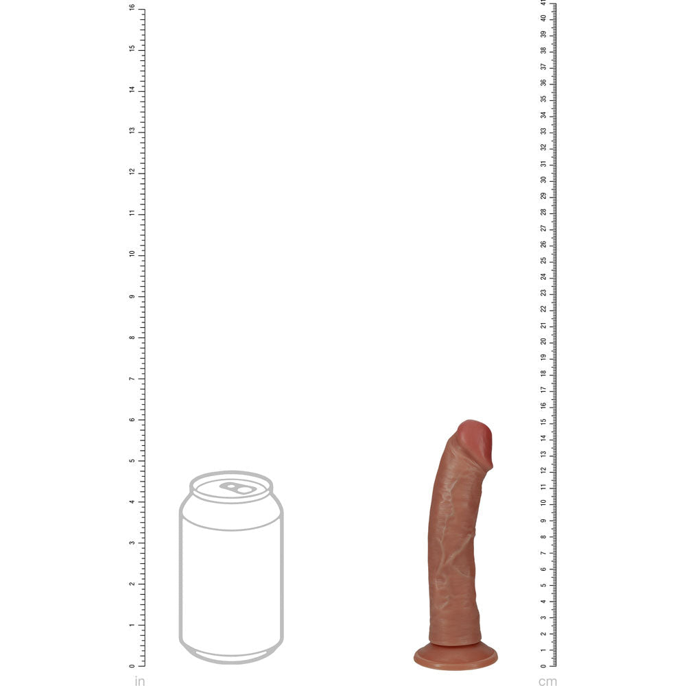 REALROCK 15cm Vibrating Cock - Tan - DONGS - Mr and Mrs D's