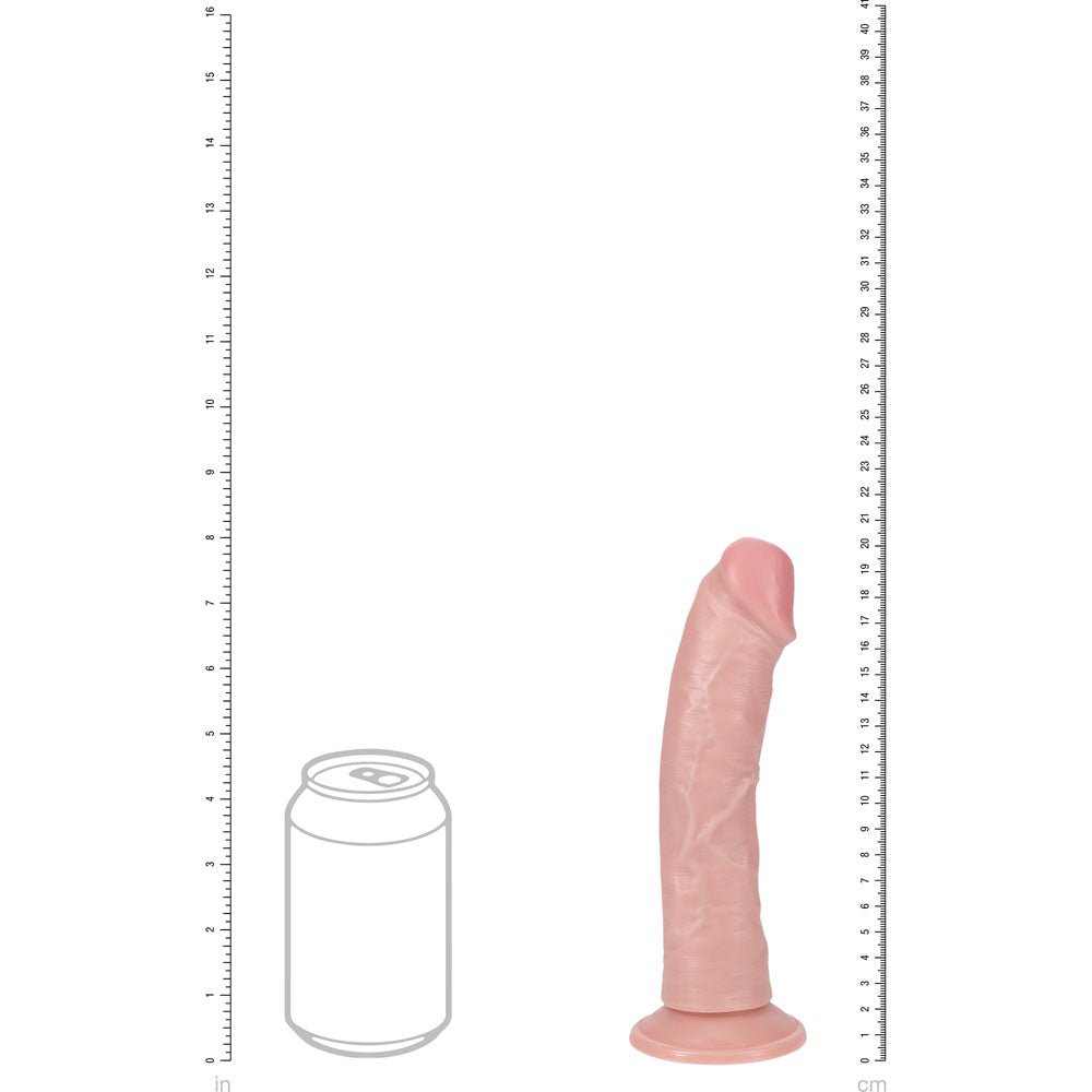 REALROCK 20cm Vibrating Cock - Flesh Dildo - DONGS - Mr and Mrs D's