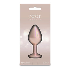 Rear Assets Iridescent - Medium Butt Plug - Iridescent Champagne 8.2 cm - ANAL TOYS - Mr and Mrs D's