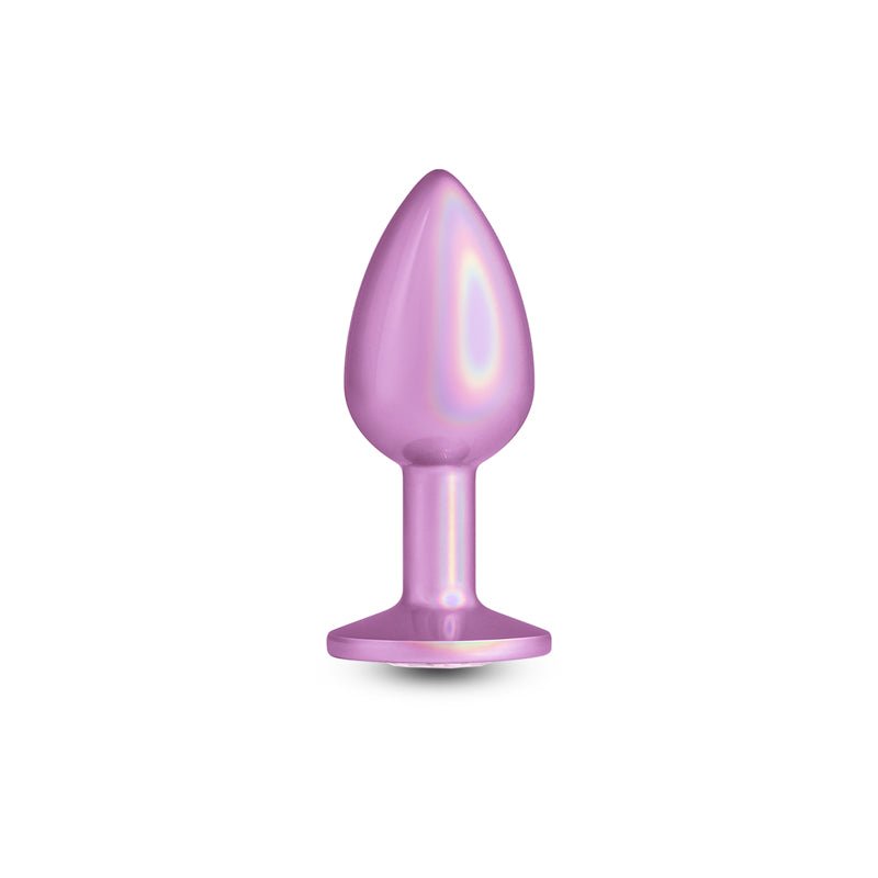 Rear Assets Iridescent Pink - Small - Iridescent Pink 7.1 cm Small Butt Plug - Mr and Mrs D's