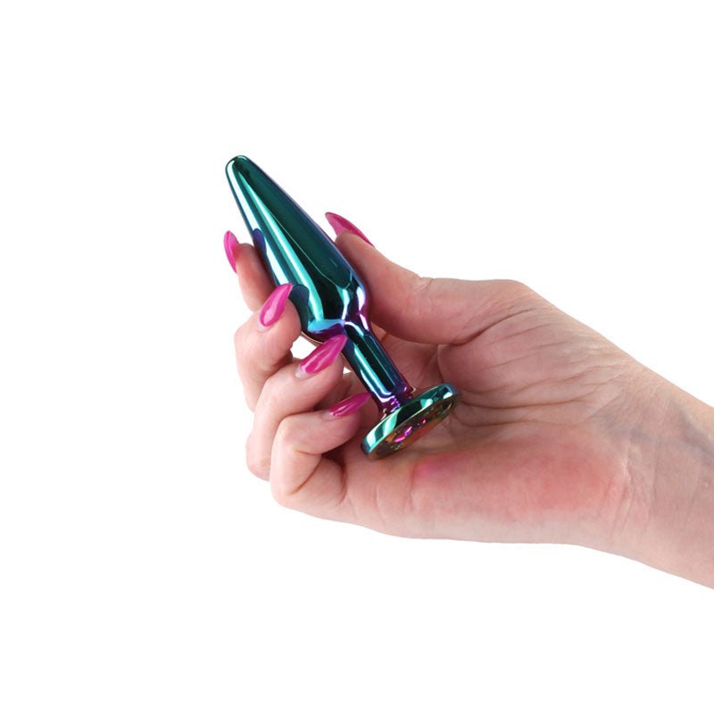 Rear Assets Tapered Butt Plug - Medium - Multicolour - ANAL TOYS - Mr and Mrs D's