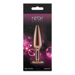 Rear Assets Tapered Butt Plug - Medium - Rose Gold - ANAL TOYS - Mr and Mrs D's