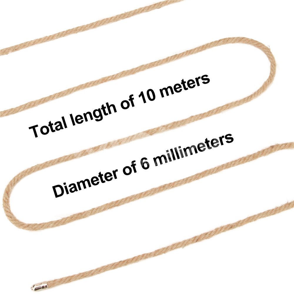 Rebellion Reign Hemp Bondage Rope - Rustic - Rustic Bondage Rope - 10 metre length - BONDAGE - TOYS - Mr and Mrs D's