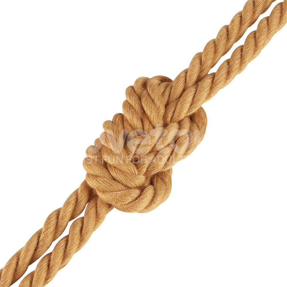 Rebellion Reign Natural Bondage Rope - 10 metre length - BONDAGE - TOYS - Mr and Mrs D's