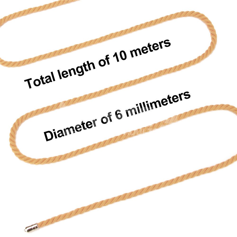 Rebellion Reign Natural Bondage Rope - 10 metre length - BONDAGE - TOYS - Mr and Mrs D's