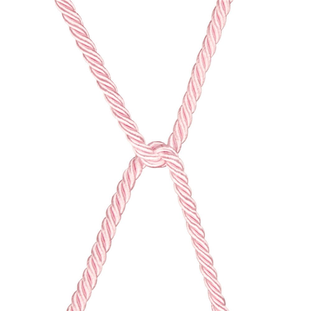 Rebellion Reign Silky Bondage Rope - Pink - Pink Bondage Rope - 10 metre length - BONDAGE - TOYS - Mr and Mrs D's