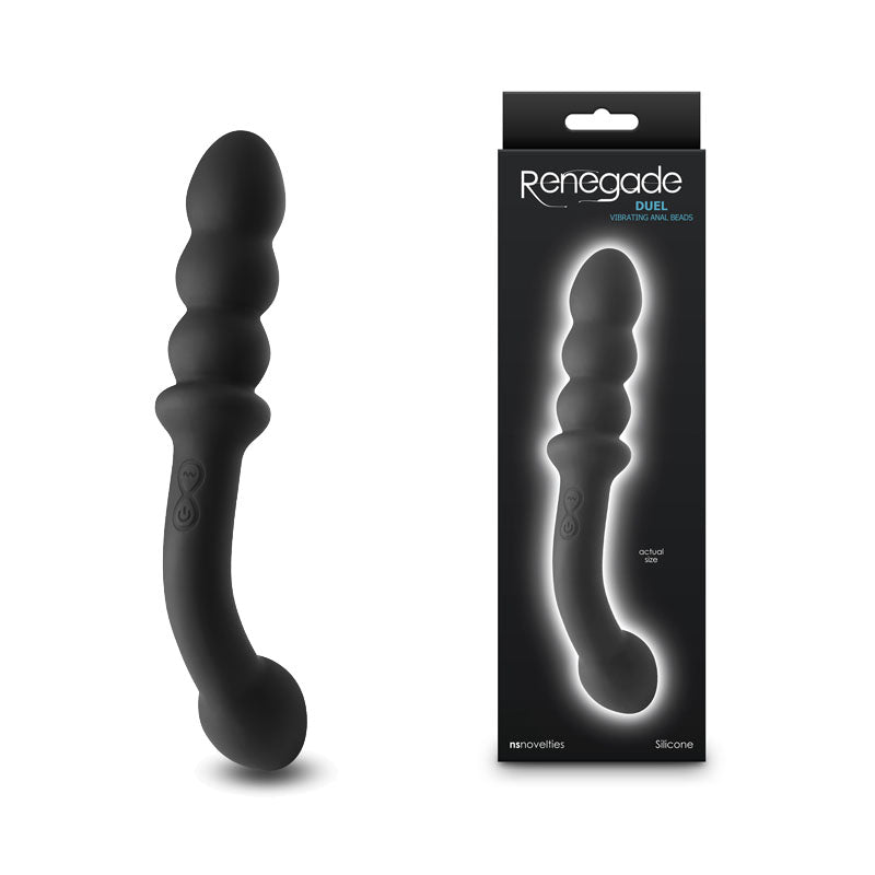 Renegade Duel Vibrator - Black - Mr and Mrs D's