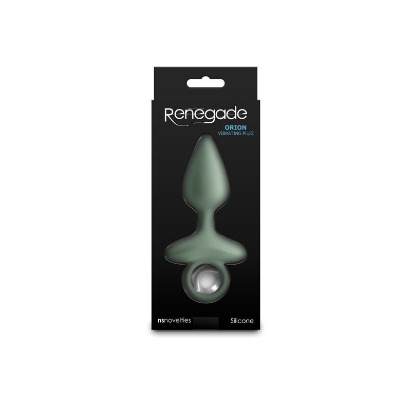 Renegade Orion - Sage - Green 13 cm USB Rechargeable Vibrating Butt Plug - ANAL TOYS - Mr and Mrs D's