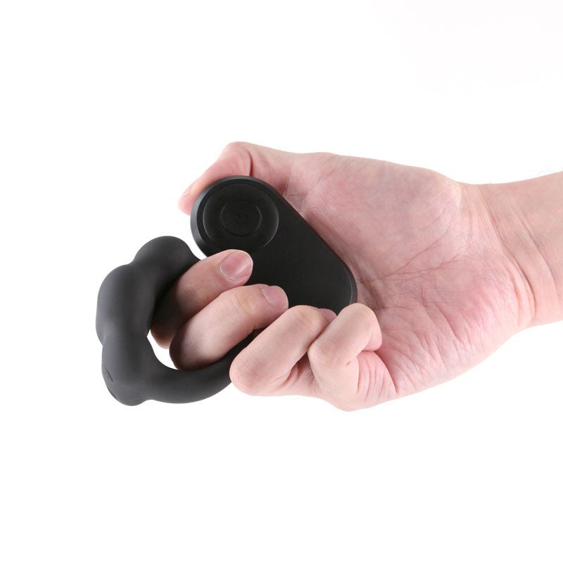 Renegade Rocket Vibrating Cock Ring with Wireless Remote - Black USB Rechargeable - COCK RINGS - Mr and Mrs D's