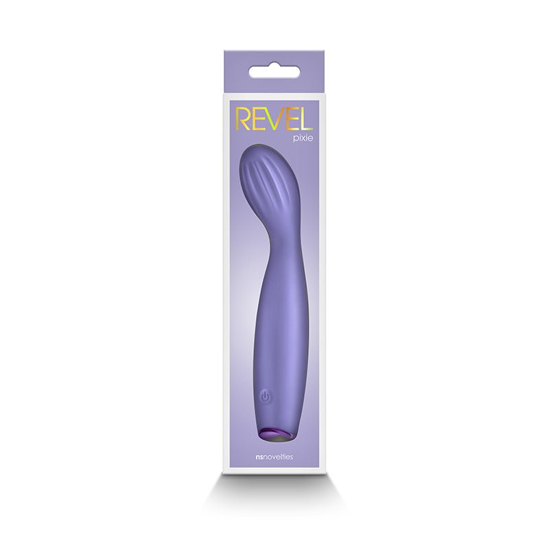 Revel Pixie - Purple - Purple 17.3 cm USB Rechargeable Vibrator - VIBRATORS - Mr and Mrs D's