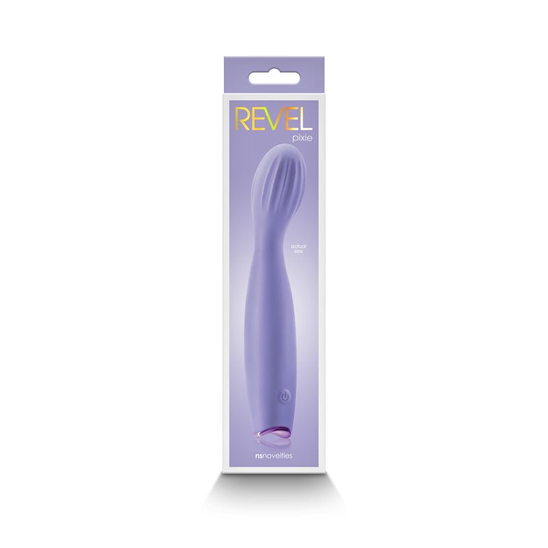 Revel Pixie - Purple - Purple 17.3 cm USB Rechargeable Vibrator - VIBRATORS - Mr and Mrs D's