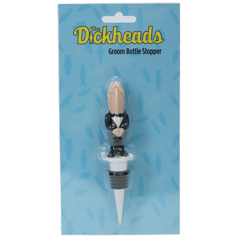 S - LINE The Dickheads - Groom Bottle Stopper - Mr and Mrs D's