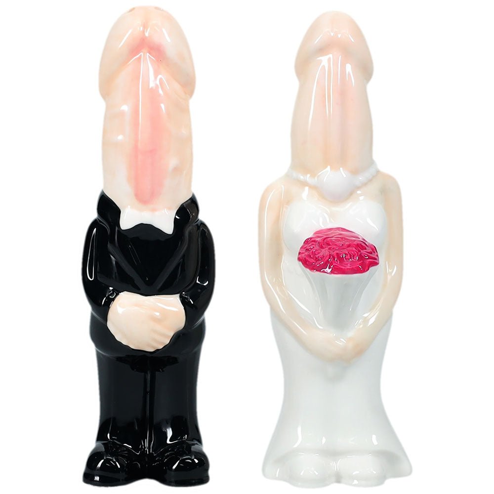 S - LINE The Dickheads - Salt and Pepper Shakers - NOVELTIES - Mr and Mrs D's