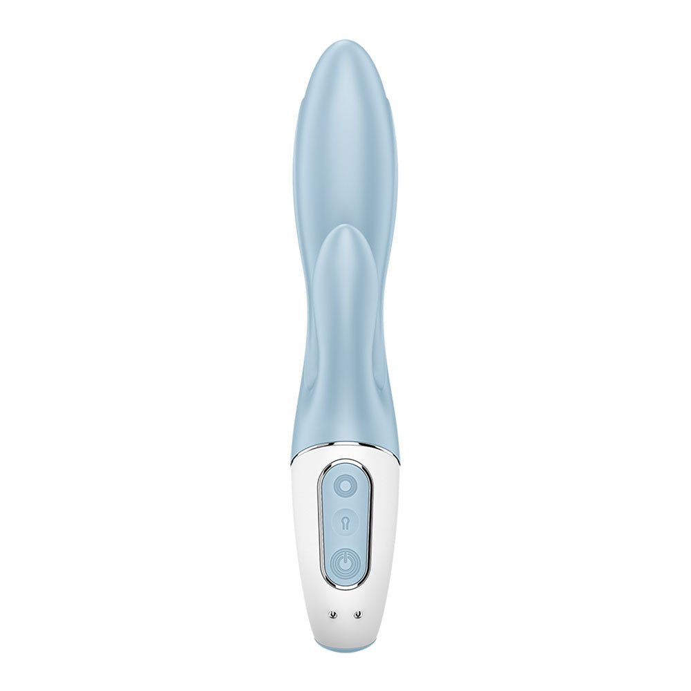 Satisfyer Air Pump Bunny 1 - Blue USB Rechargeable Inflatable Rabbit Vibrator - VIBRATORS - PREMIUM - Mr and Mrs D's